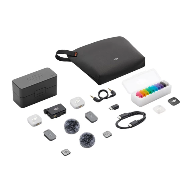 Система мікрофонів DJI Mic Mini 2 2TX+1RX з кейсом (CP.RN.00000529.01) - Фото 2 Система мікрофонів DJI Mic Mini 2 2TX+1RX з кейсом (CP.RN.00000529.01) - зображення 2