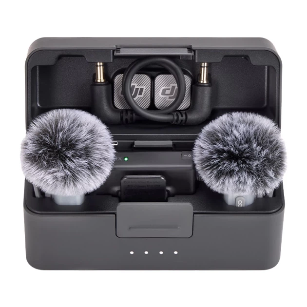 Система мікрофонів DJI Mic Mini 2 2TX+1RX з кейсом (CP.RN.00000529.01) - Фото 4 Система мікрофонів DJI Mic Mini 2 2TX+1RX з кейсом (CP.RN.00000529.01) - зображення 4