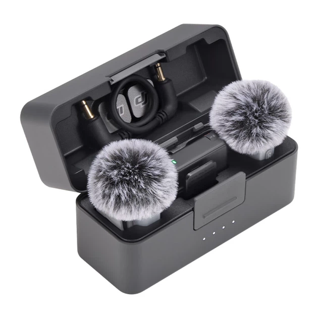 Система мікрофонів DJI Mic Mini 2 2TX+1RX з кейсом (CP.RN.00000529.01) - Фото 5 Система мікрофонів DJI Mic Mini 2 2TX+1RX з кейсом (CP.RN.00000529.01) - зображення 5