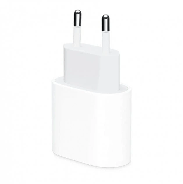 Сетевое зарядное устройство для iPhone 12 Type-C, белое - изображение 4