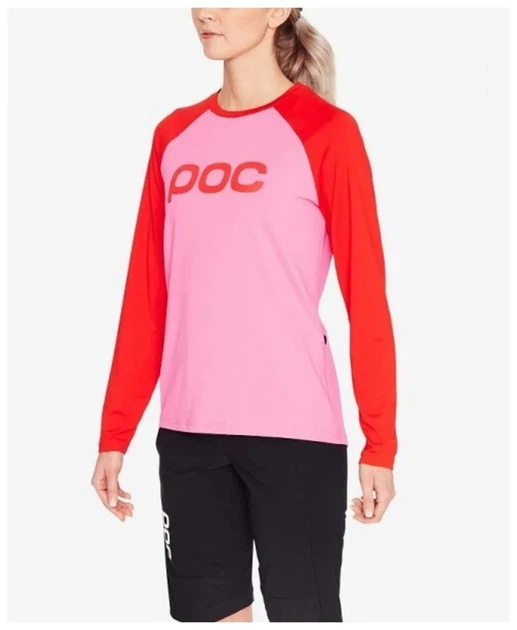 Велоджерси POC Essential MTB W's Jersey, Altair Pink/Prismane Red, L (SHM_PC 528368236LRG1) - Фото 1 Велоджерси POC Essential MTB W's Jersey, Altair Pink/Prismane Red, L (SHM_PC 528368236LRG1) - изображение 1