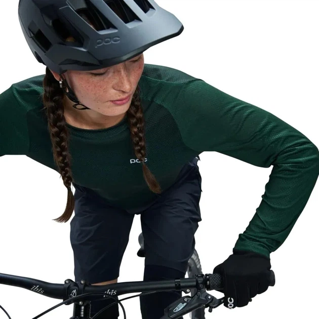 Велоджерсі жіноче з довгим рукавом W's Motion Air LS Jersey, Pargasite Green (XL) - изображение 3