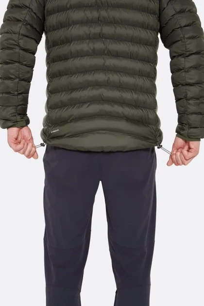 Зимова чоловіча куртка Rab Cirrus Alpine Jacket, Beluga (S) - зображення 5