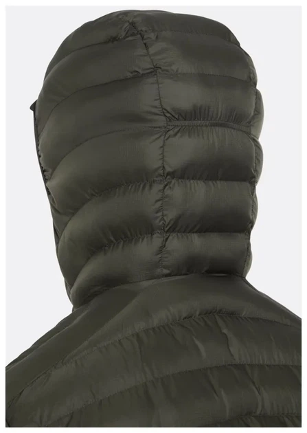 Зимова чоловіча куртка Rab Cirrus Alpine Jacket, Beluga (S) - зображення 7