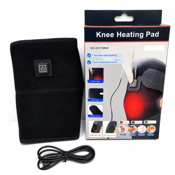 Бандаж для коленного сустава с подогревом Knee heating pad USB - Фото 6 Бандаж для коленного сустава с подогревом Knee heating pad USB - изображение 6