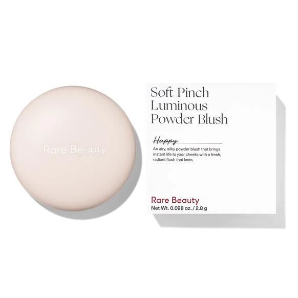Рум'яна Rare Beauty by Selena Gomez Soft Pinch Luminous Powder Blush Happy - Фото 2 Рум'яна Rare Beauty by Selena Gomez Soft Pinch Luminous Powder Blush Happy - зображення 2
