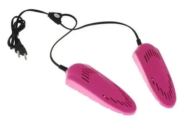 Сушарка для взуття SHOES DRYER, 220 V з автоматичним терморегулятором електросушарка для сушіння взуття Рожевий - зображення 3