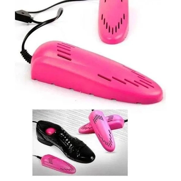 Сушарка для взуття SHOES DRYER, 220 V з автоматичним терморегулятором електросушарка для сушіння взуття Рожевий - зображення 6