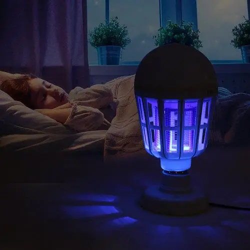 Светодиодная лампа отпугиватель от комаров Mosquito Killer Lamp, 15Вт - изображение 5