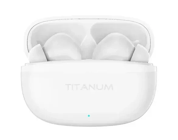 Bluetooth навушники TITANUM TW373 TWS, AirDots White - Фото 3 Bluetooth навушники TITANUM TW373 TWS, AirDots White - изображение 3