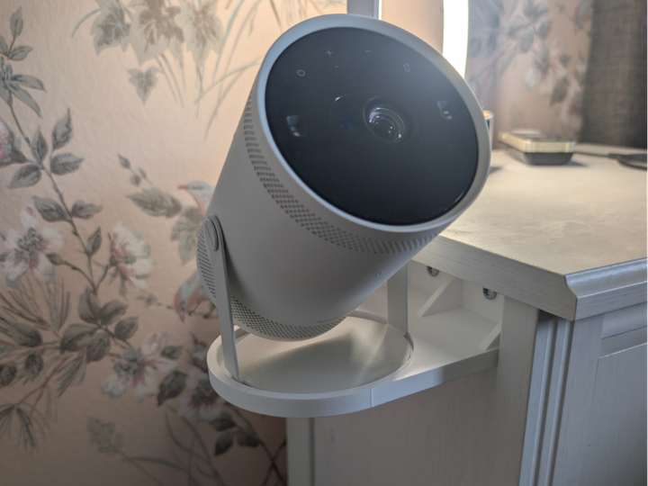 Універсальне настінне кріплення для проектора Samsung Freestyle Magcubic HY300 HY320 XGIMI Wanbo Білий - зображення 8