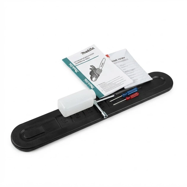 Бензопила Makita EA6100 5.1 л.с. цепная бензиновая шина 45 см мотопила двигатель 61 см3 профессиональная 12000 об мин шаг 0.325 автоматическая смазка антивибрационная система легкий запуск для валки деревьев заготовки дров распиловки бревен древесины - изображение 6