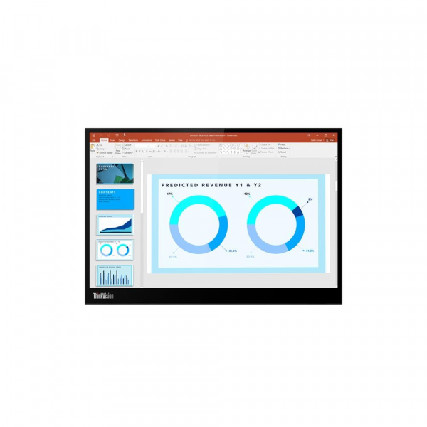 LENOVO 14" 16:10 портативний ips рк монітор, 2240х1400, 6 мс, 2xUSB c (pd до 65 Вт) M14d - Фото 1 LENOVO 14" 16:10 портативний ips рк монітор, 2240х1400, 6 мс, 2xUSB c (pd до 65 Вт) M14d - изображение 1