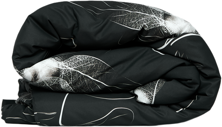 Пододеяльник Moon&Star Полуторный 143 х 210 см Minimal Noir Микросатин Premium (MS-870001905) - изображение 3