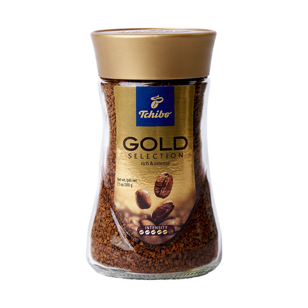 Кава розчинна Tchibo Gold Selection 100г - Фото 1 Кава розчинна Tchibo Gold Selection 100г - зображення 1