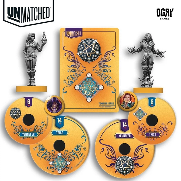 Gra planszowa Ogry Games Unmatched: Wiedźmin - Upadek Królestwa (edycja polska) (5904326903401) - Zdjęcie 4 Gra planszowa Ogry Games Unmatched: Wiedźmin - Upadek Królestwa (edycja polska) (5904326903401) - obraz 4