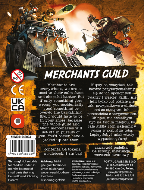 Dodatek do gry planszowej Portal Games Neuroshima Hex 3.0: Gildia Kupców (5902560388039) - obraz 9