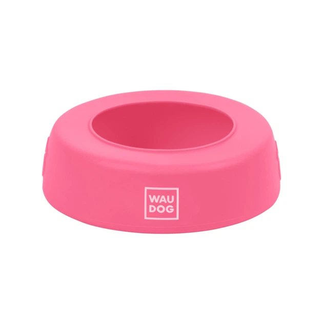 Миска-непроливайка WAUDOG Silicone, 750 мл рожевий - зображення 3