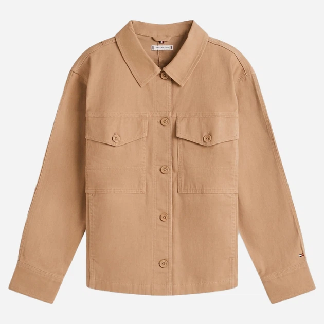 Джинсовая куртка женская Tommy Hilfiger 518752414 XL Коричневая (1162467875) - изображение 5