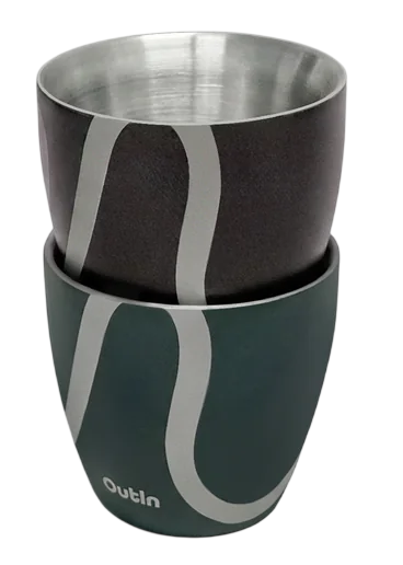 Filiżanki do espresso OutIn 2szt. stal nierdzewna OT-ES-01 (1230000232357) - Zdjęcie 2 Filiżanki do espresso OutIn 2szt. stal nierdzewna OT-ES-01 (1230000232357) - obraz 2