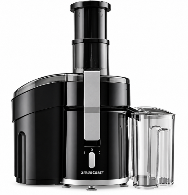 Соковыжималка SilverCrest SFE 450 C3 Black 450 Вт Центробежная соковыжималка для фруктов и овощей - изображение 9