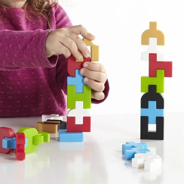 Конструктор Guidecraft IO Blocks пластик 59 деталей разноцветный - изображение 9
