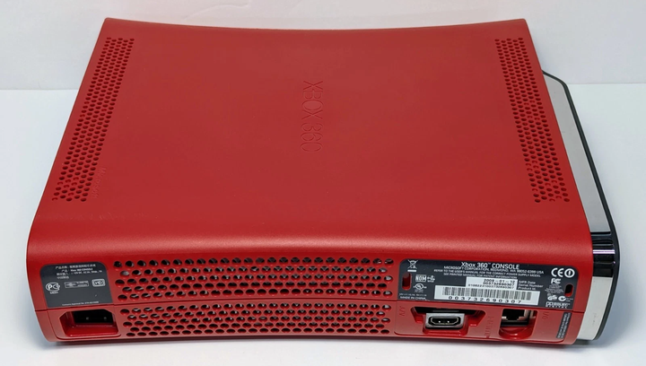 Консоль Microsoft Xbox 360 Jasper Elite Resident Evil 5 Limited Edition LT3.0 120GB Red + Гра + Документація + Коробка Б/У - зображення 5