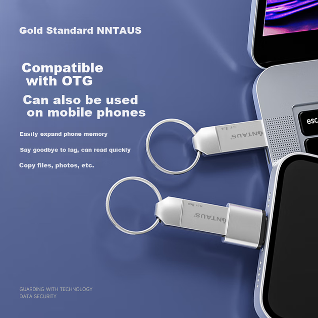 Флеш память USB NINTAUS N-31 8GB USB 2.0 Silver - Фото 4 Флеш память USB NINTAUS N-31 8GB USB 2.0 Silver - изображение 4