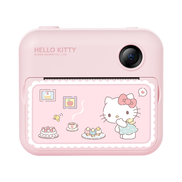Фотоаппарат мгновенной цветной печати SANRIO Hello Kitty, 2,4-дюймовый HD-объектив с двумя линзами, подарок на день рождения. - изображение 4