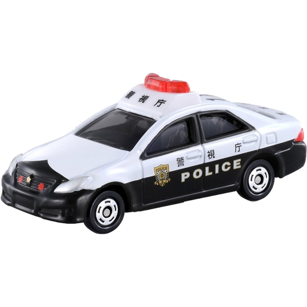 TAKARA TOMY Модель іграшкової машини з легкого сплаву, дитяча іграшка, червоно-біла коробка № 110, поліцейська машина Toyota 110, 392705 - Фото 4 TAKARA TOMY Модель іграшкової машини з легкого сплаву, дитяча іграшка, червоно-біла коробка № 110, поліцейська машина Toyota 110, 392705 - зображення 4