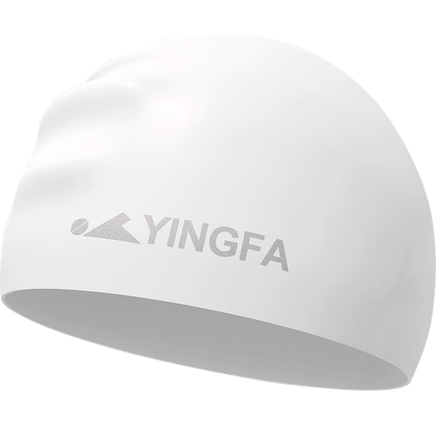 Силиконовая плавательная шапочка YINGFA, большой размер, для женщин с длинными волосами, водонепроницаемая и хорошо впитывающая, высокоэластичная, защищает уши, не сдавливает. - изображение 4