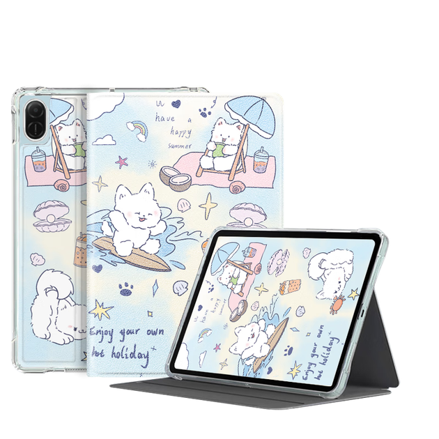 Чохол для планшета Honor Pad X9 Pro 11.5 Qiaojiejie Yellow Print - Фото 4 Чохол для планшета Honor Pad X9 Pro 11.5 Qiaojiejie Yellow Print - зображення 4