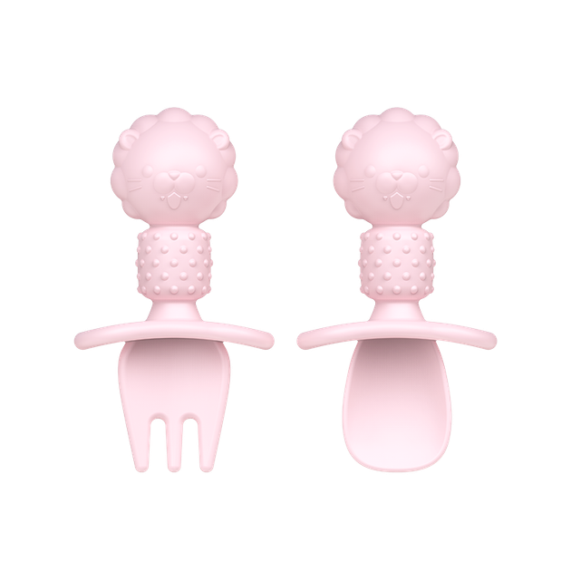 Детская ложка LOCK&LOCK из силикона с футляром Pink - Фото 4 Детская ложка LOCK&LOCK из силикона с футляром Pink - изображение 4