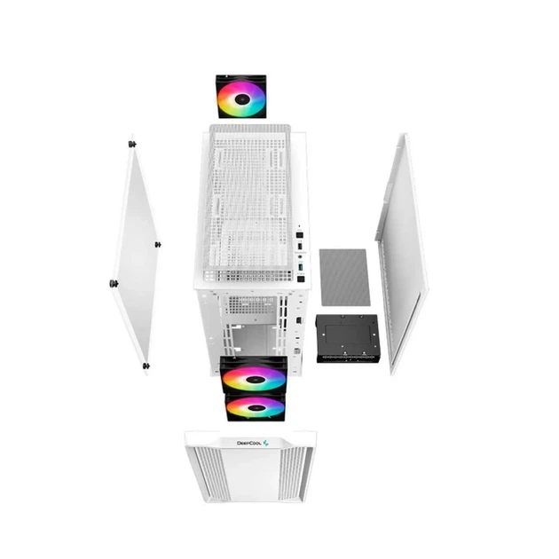 Корпус Deepcool CC360 WH ARGB (R-CC360-WHAPM3-G-1) - Фото 9 Корпус Deepcool CC360 WH ARGB (R-CC360-WHAPM3-G-1) - зображення 9