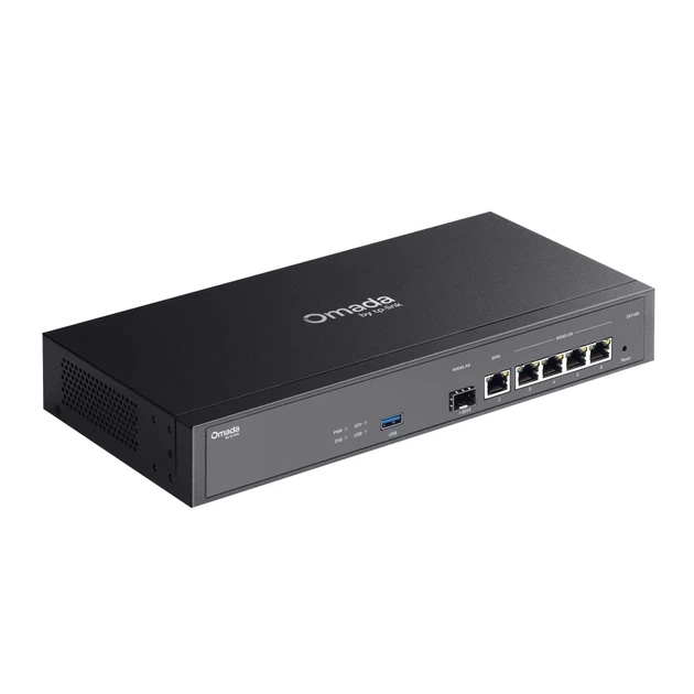 Мультисервисный маршрутизатор TP-LINK ER7406 5 портов Gigabit 44х249х140 мм черный - изображение 5