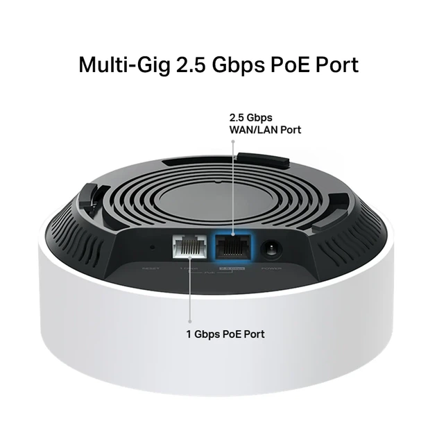 Система WiFi-Mesh TP-LINK Deco X50 AX3000, 1xGE LAN/WAN, 1x2,5GE LAN/WAN, 1мод, PoE. - изображение 9
