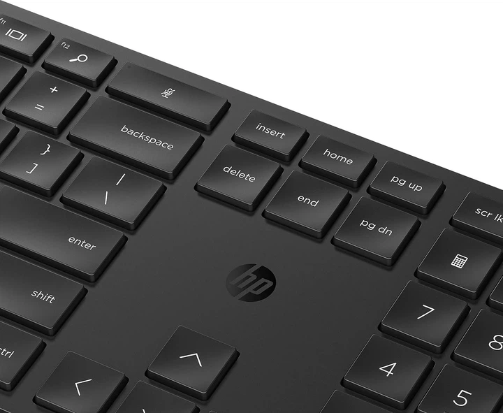 Клавіатура та миша HP бездротові чорні Slim - зображення 5