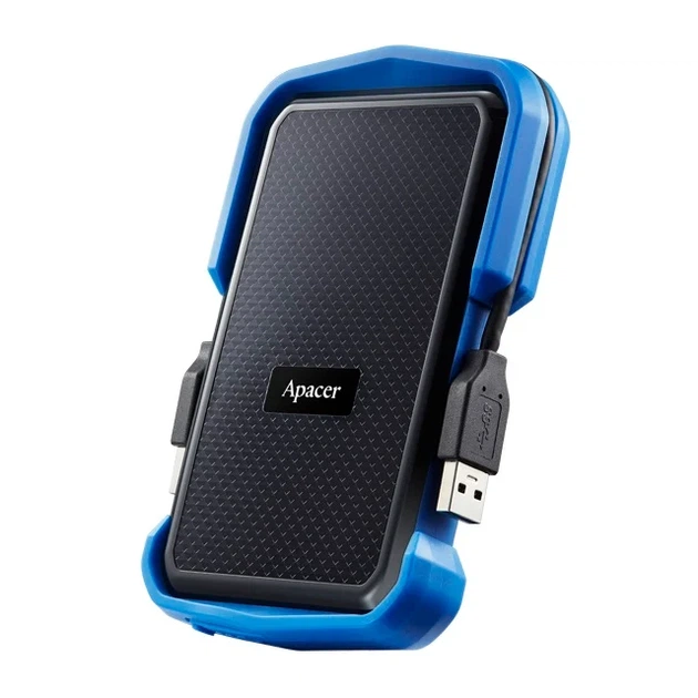 Портативний жорсткий диск Apacer 2TB USB 3.2 Gen1 AC631 IP55 Чорний - зображення 3