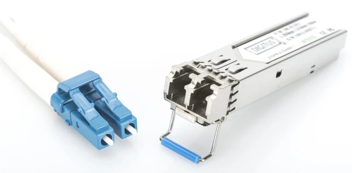 Модуль DIGITUS 1,25 Гбит/с SFP, 20 км, SM, LC Duplex, 1000Base-LX, 1310 нм. - изображение 3