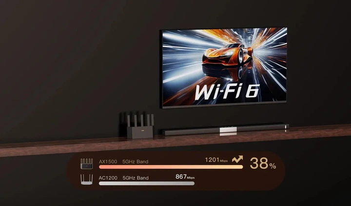 Маршрутизатор TENDA TX2LPro AX1500, 1xGE WAN, 3xGE LAN. - изображение 3