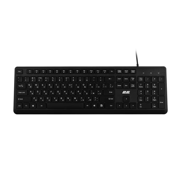 Комплект клавиатура и мышь 2E MK405 USB-A черный мембранная 106 клавиш - изображение 3