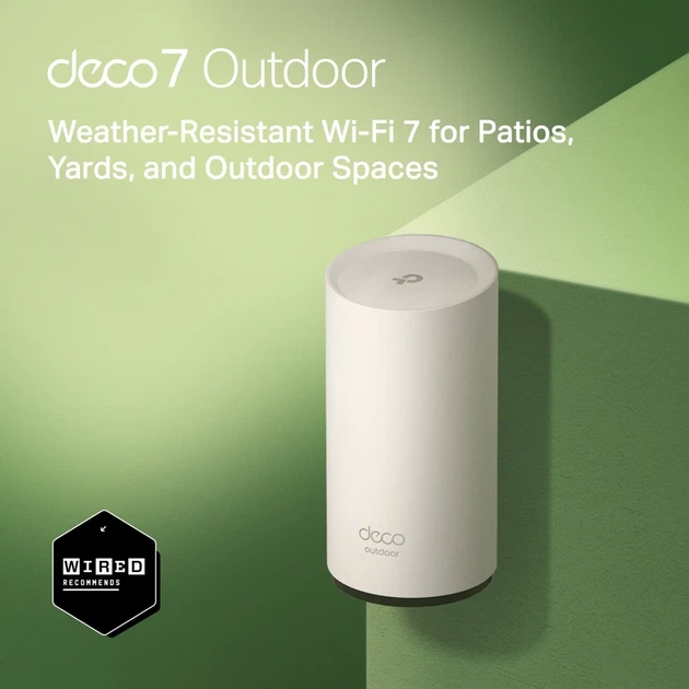 Система WiFi-Mesh TP-LINK Deco BE25 2x2.5GE LAN WAN Уличный IP65 215,5x110x121,3 мм - изображение 3