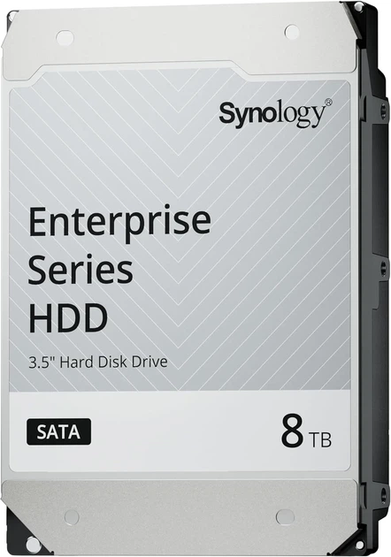 Жорсткий диск Synology SATA 3,5" 8 ТБ 7200 об/хв - зображення 2