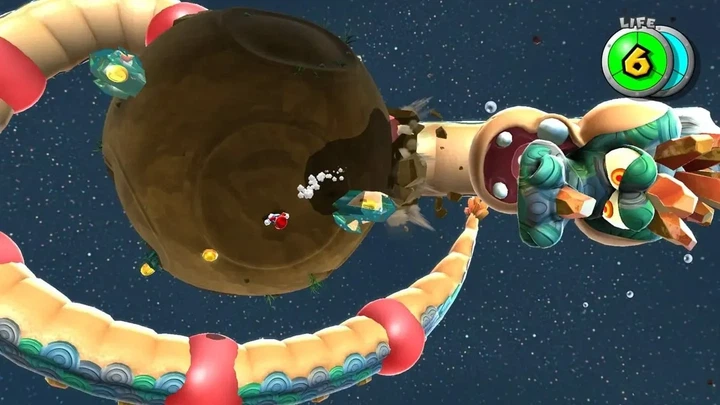 Игра консольная Nintendo Switch 2 Super Mario Galaxy 1 + 2 картридж 60 FPS улучшенная графика - изображение 7