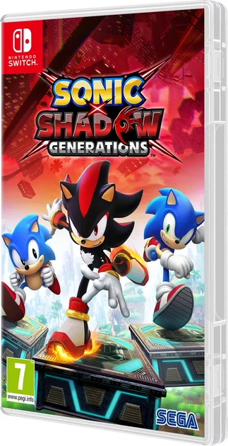 Консольная игра Switch Sonic X Shadow Generations, картридж. - изображение 2