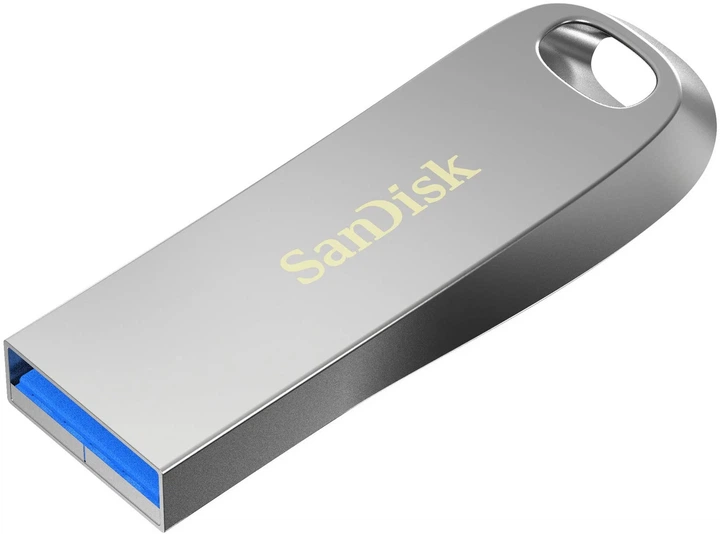 Накопитель SanDisk 256GB USB 3.1 Type-A Ultra Luxe Серебристый - изображение 3