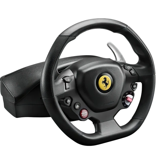 Руль и педали Thrustmaster T80 FERRARI 488 GTB EDITION, PC/PS4/PS3/PS5 - изображение 3
