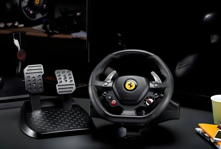 Руль и педали Thrustmaster T80 FERRARI 488 GTB EDITION, PC/PS4/PS3/PS5 - изображение 9