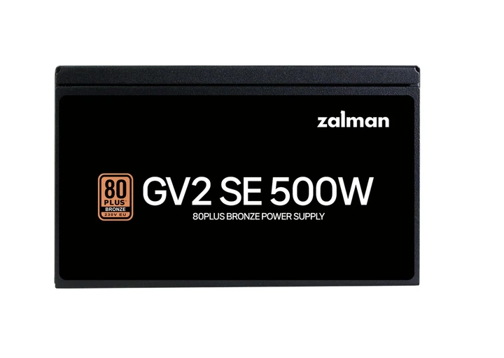Блок питания Zalman GV2SE (500W) 88%, 80+ Bronze, 120мм, 1xMB 24pin(20+4), 1xCPU(4pin+ 8pin), 3xMolex, 6xSATA, 2xPCIe 8pin(6+2) - изображение 4