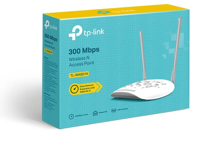 Точка доступа TP-LINK TL-WA8010N N300, 1хFE LAN, Passive PoE - изображение 5